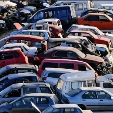 Vehicles Ready For Dismentalling