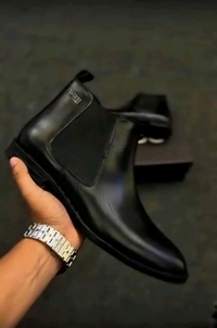Premium "CHELESHI BOOT " For Men  - Black, IND-8