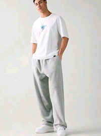 Track Pants  - White, XXL