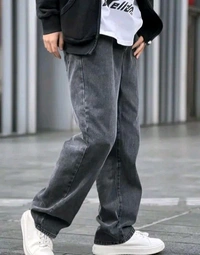 Premium Grey Pants  - Black, 30