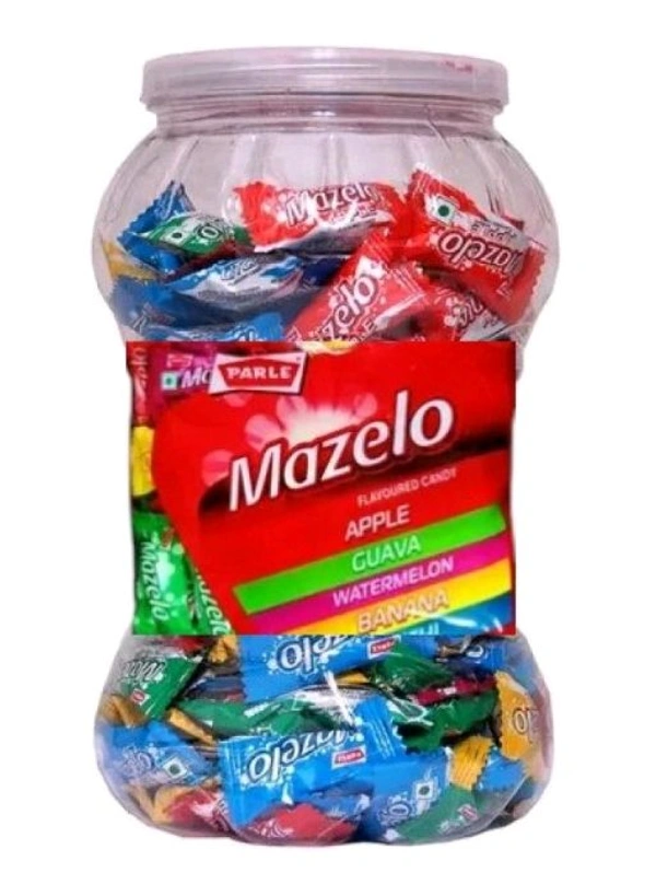 Parle Mazelo Flavoured Candy 5 Exciting Flavours  - 637.56 Gm