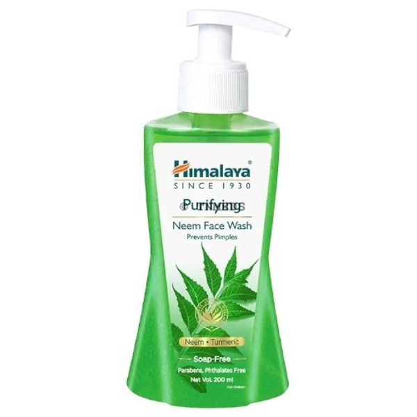 Himalaya Neem Face Wash 200ml - 200ml, Neem & Turmeric