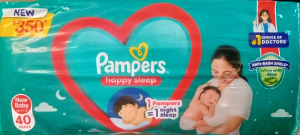 P&G Pampers NB (Up To 5kg) 40 Pants - NB Size