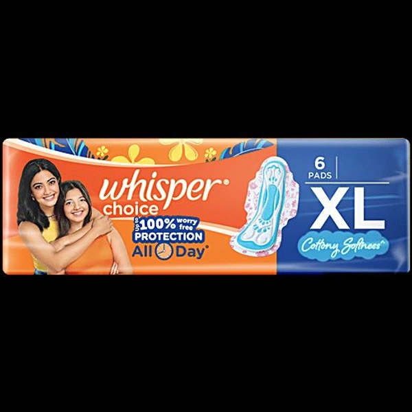 P&G Whisper Choice XL  - 6+1 Pads