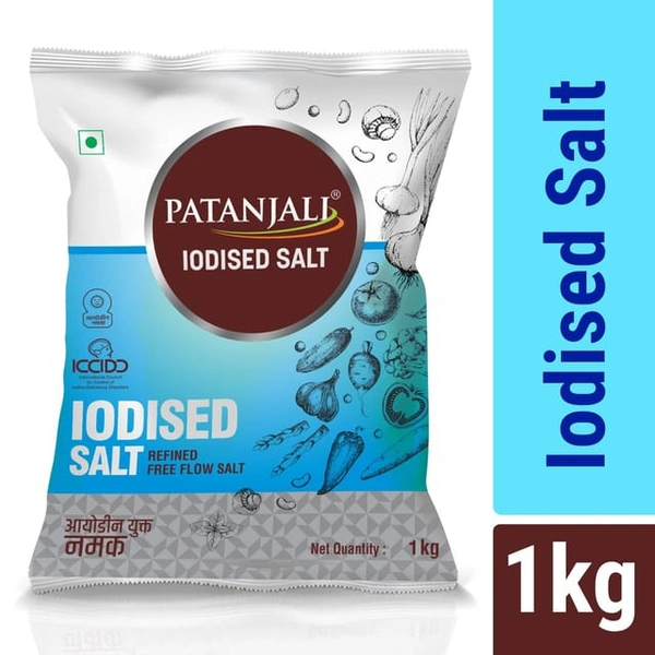 Patanjali Iodised Salt - 1kg