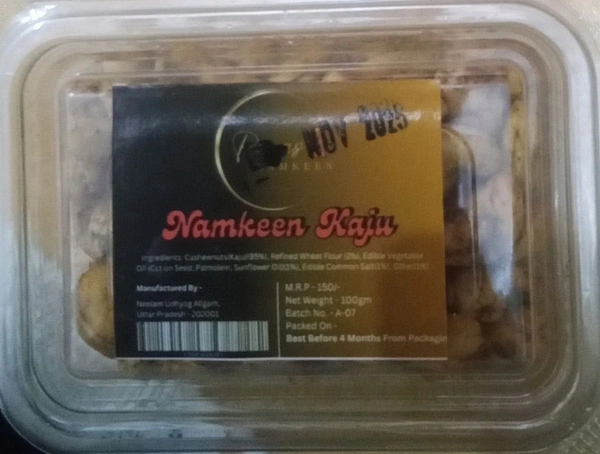 Salted Kaju Namkeen 100g