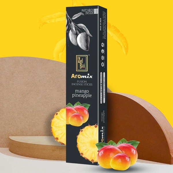 Dhup Zed Black Aromix (Agarbatti) - Small, Mango-Pineapple