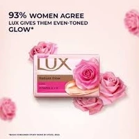 Hindustan Unilever Lux Bathing Bar (4+1 free) - 500g (100 per pcs), Rose