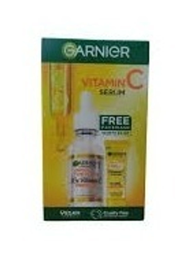 Garnier Vitamin C+ Serum with Facewash Free - 15ml