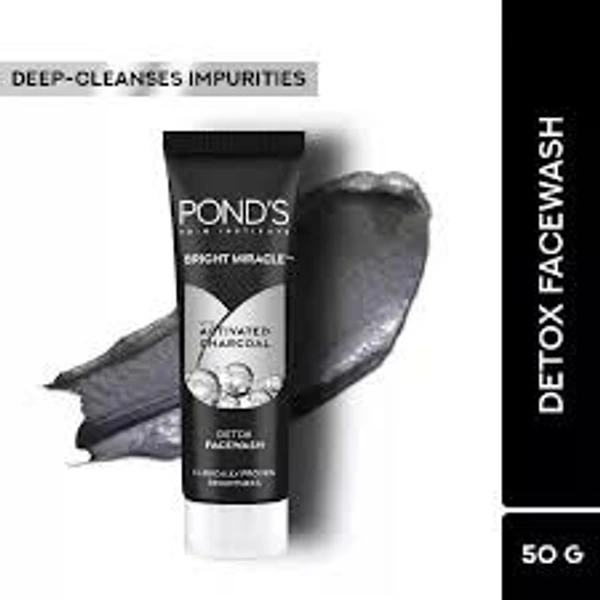 Pond's  Ponds Bright Miracle  Detox Facewash - 50gm