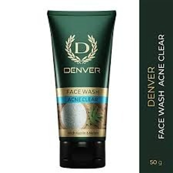Denver Acne Clear Facewash 50g
