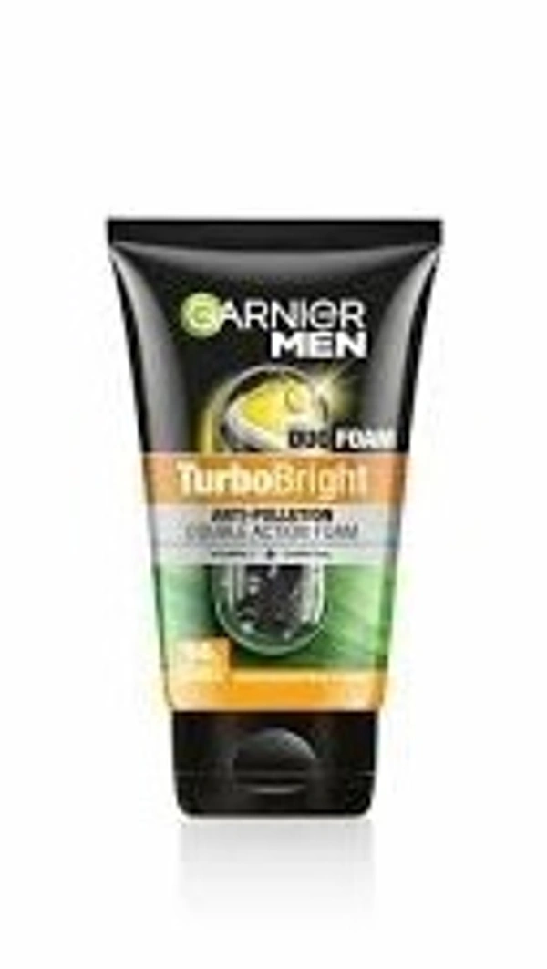 Garnier Men TurboBright Anti Pollution Facewash - 50g