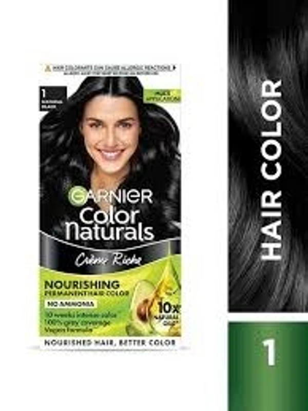 Garnier Colour Black Natural 1 No - 35ml+30g