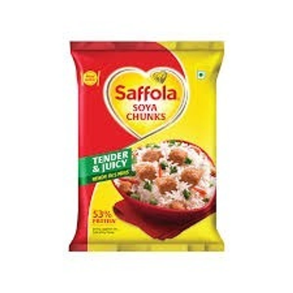 Saffola Soya Chunks 40g - 10 Pcs Combo
