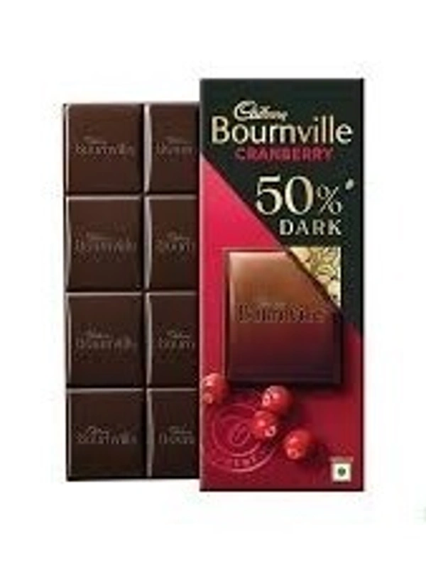 Cadbury Bournville Cranberry 50% Dark Chocolate - 78g
