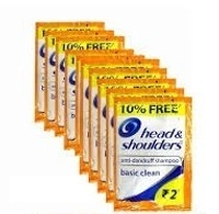 P&G Head & Shoulder Shampoo 16 Pcs