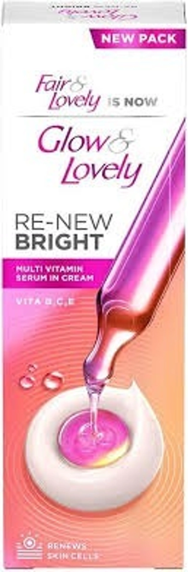 Hindustan Unilever  Glow&Lovely Bright Cream - 50g