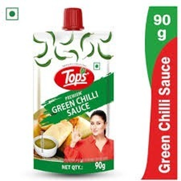 Tops Green Chilli Sauce 90g