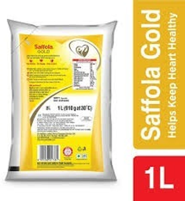 Saffola Gold Refined Oil 1L(910g)