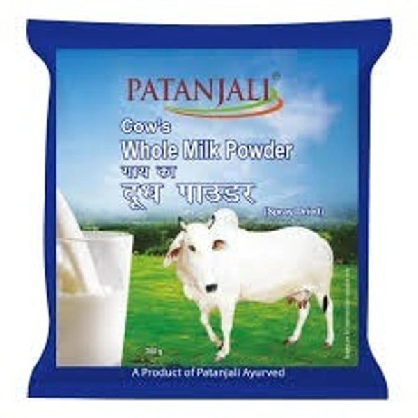 Patanjali  Cow's Whole Milk Powder (Spray Dried) - 500gm