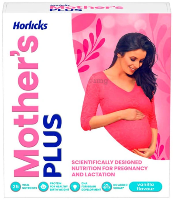 Horlicks Mother's Plus - 500g, Vanilla