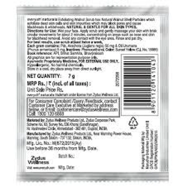 Everyuth Naturals Walnut Scrub 7g