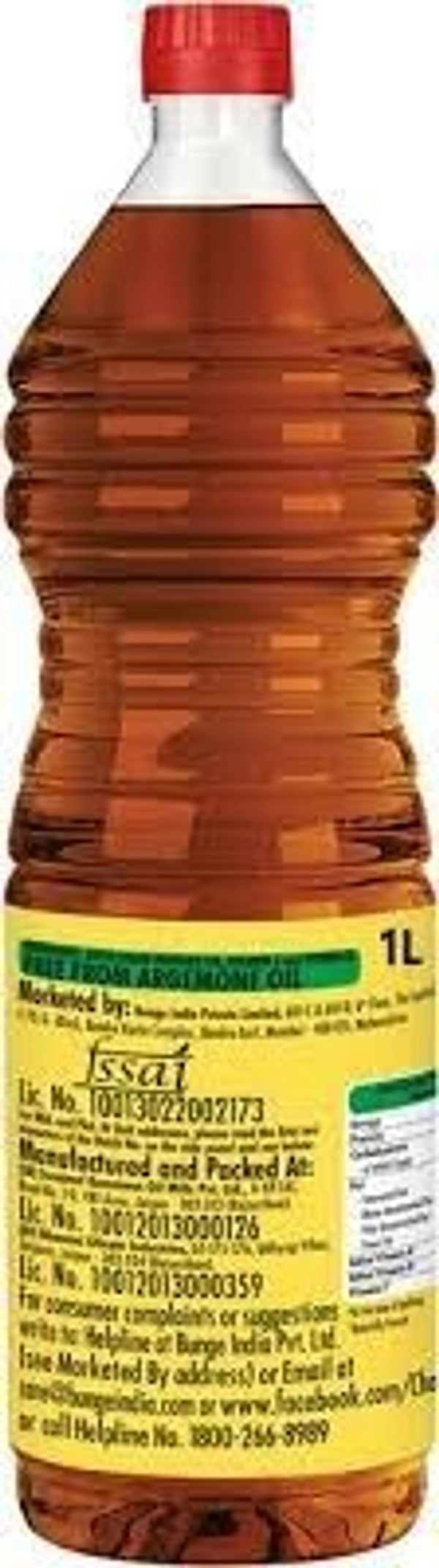 Bunge Chambal Fresh Kachi Ghani Mustard Oil - 1L (910gm)