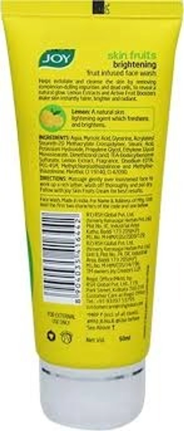 Joy Skin Fruits Brightening Facewash 50ml