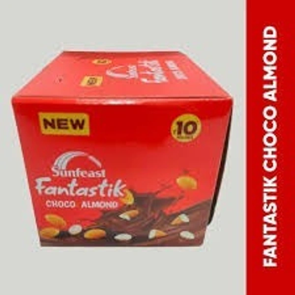 ITC Fantastik Choco Almond Chocolate 24 Units Box - 300g (Unit Per 12.5g)