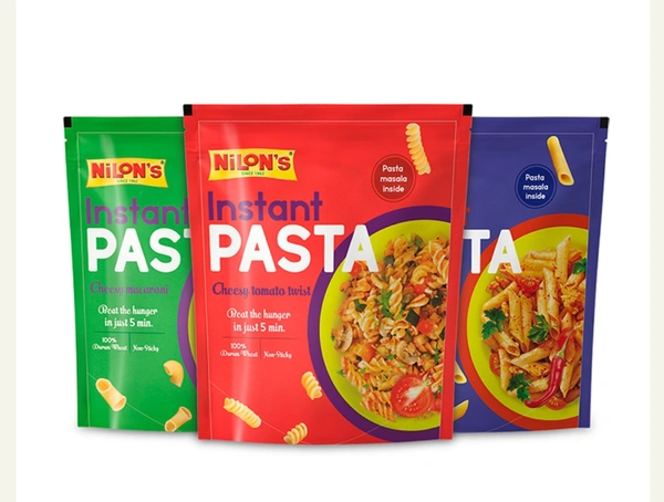 Nilons Instant Pasta - 65g, Cheesy Tomato Twist