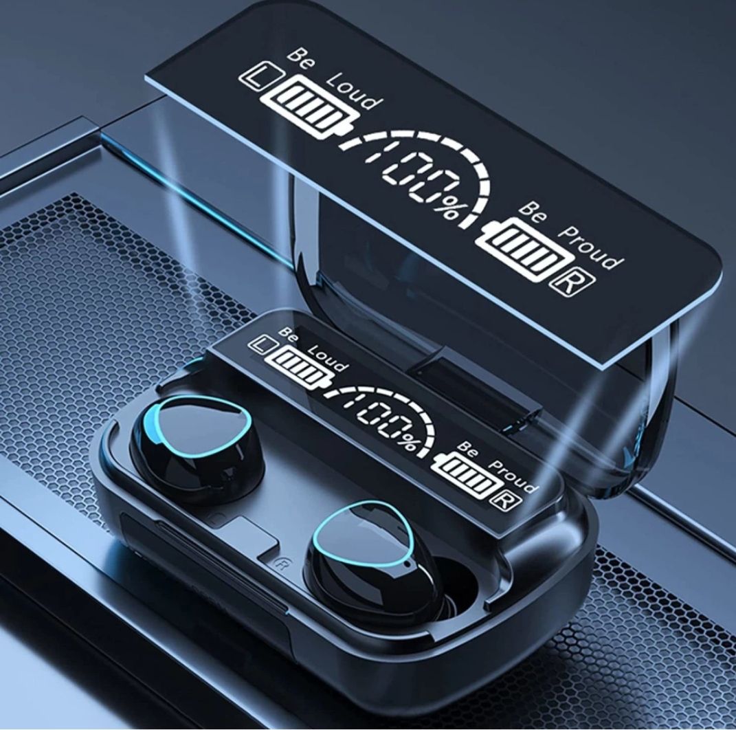 M10 TWS Wireless EarBuds 3500mAh Battery