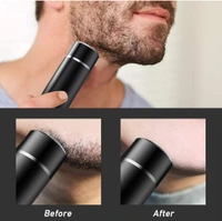 Mini Portable Electric Shaver washable Usb Charging  - Black