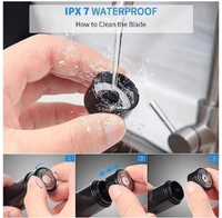 Mini Portable Electric Shaver washable Usb Charging  - Black