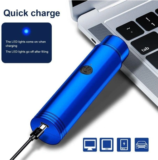 Mini Portable Electric Shaver washable Usb Charging  - Black