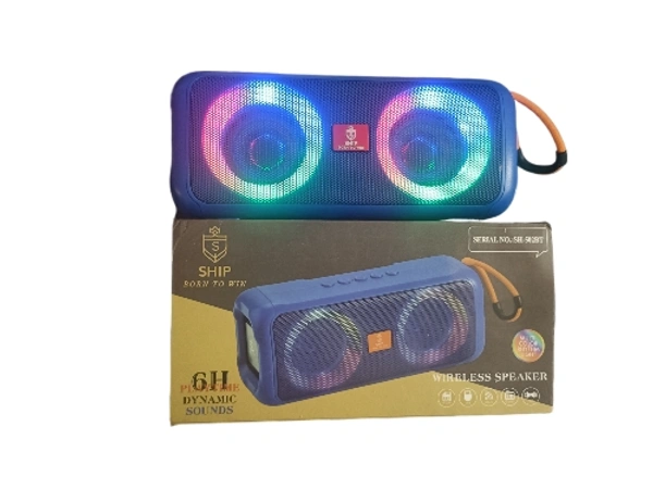 SHIP Portal Bluetooth Speaker Bass Boosted  - Cornflower Blue