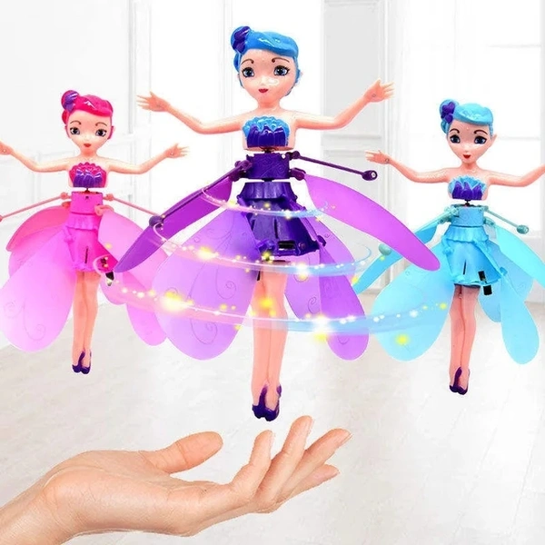 Flying Doll sensor auto fly 360 rotation 