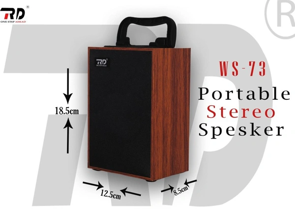 Wireless Bluetooth Wooden Speaker