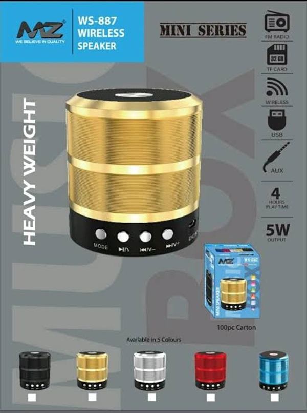 MZ Ws-887 Bluetooth Speaker 