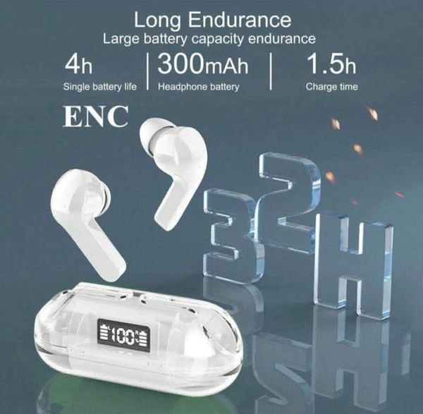 TWS S10 Pro Wireless Earbuds  - White