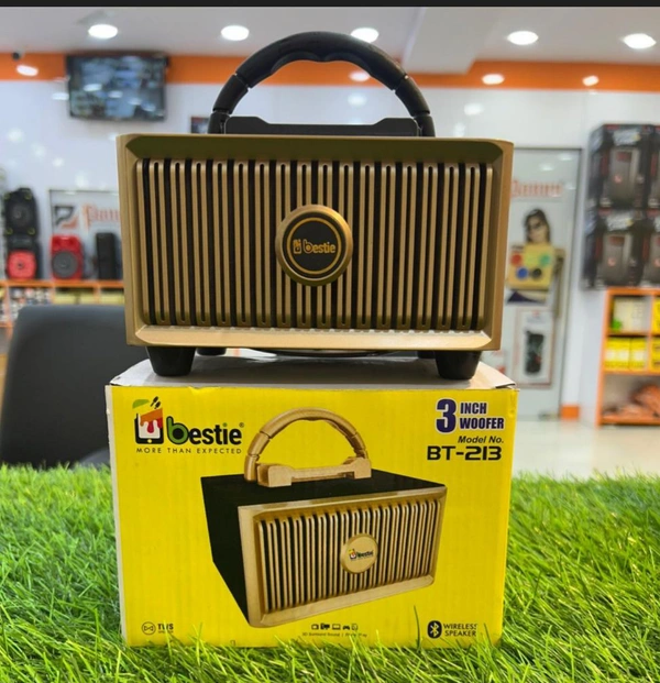 Punnu Bestie Wireless Wooden Speaker