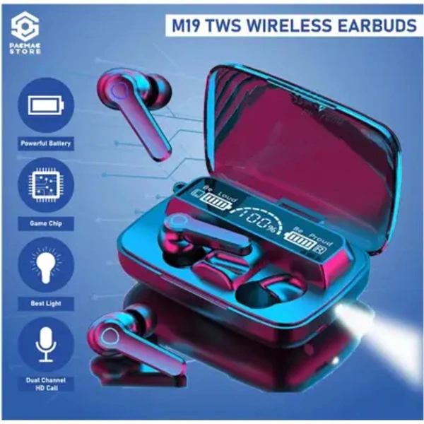 M19 Wireless Bluetooth Earbuds 