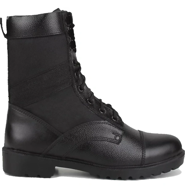 Long Army Boots Black - 7