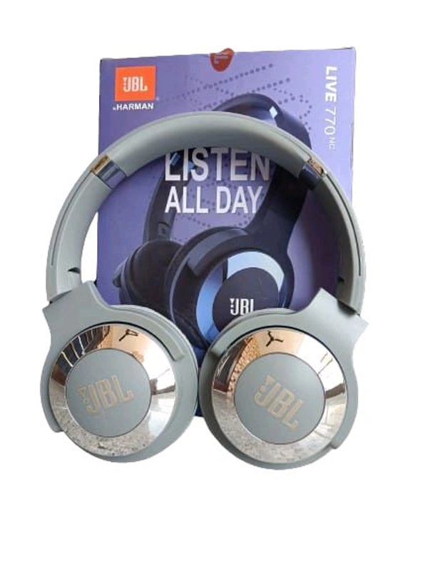 JBL Harman Wireless Bluetooth Headphones  - Silver