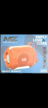 MZ A005 Bluetooth Speaker  - Red