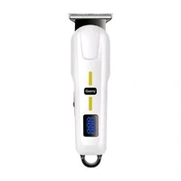 Geemy GM-6661 Professional Hair Trimmer - White