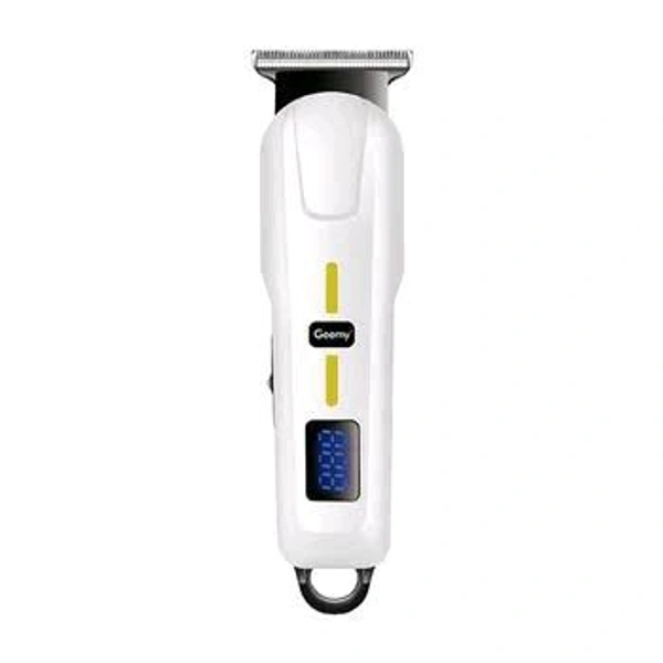 Geemy GM-6661 Professional Hair Trimmer - White