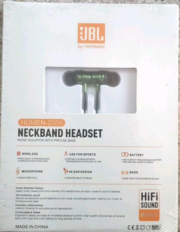 JBL Bluetooth Neckband  - Japanese Laurel