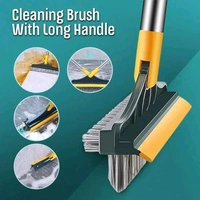 Boat 120° Rotating Twist Brush Floor Walls Tiles - black