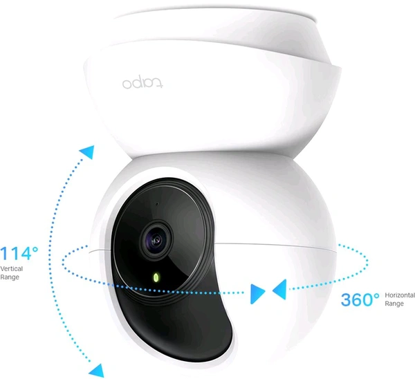 📸 Tapo C210 (Pack of 2) – 2K Pan/Tilt Smart Wi-Fi Security Cameras - White