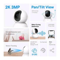 📸 Tapo C210 (Pack of 2) – 2K Pan/Tilt Smart Wi-Fi Security Cameras - White